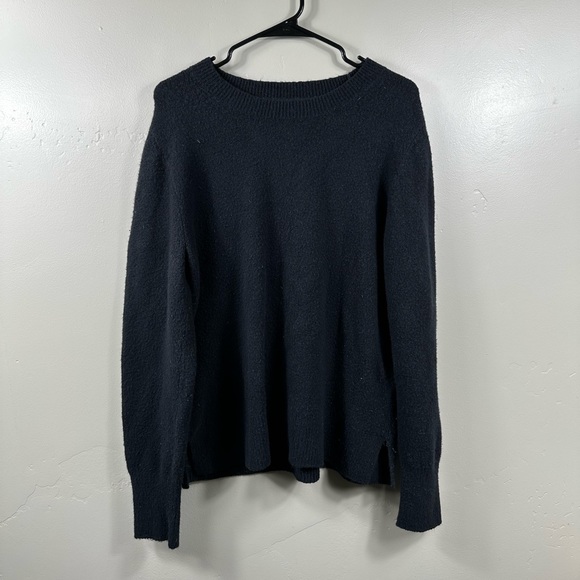 J. Crew Crewneck sweater in extra-soft yarn Size Large - Black - Picture 1 of 5